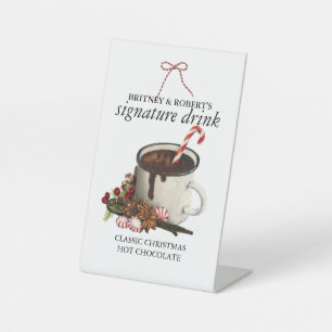 Signe De Table Menu Boire