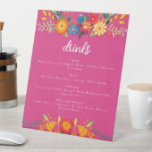 Signe De Table Menu boisson Quinceanera (In SItu)