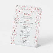 Signe De Table Menu de mariage (Recto)