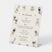 Signe De Table Menu Drink Main Drake (Recto)