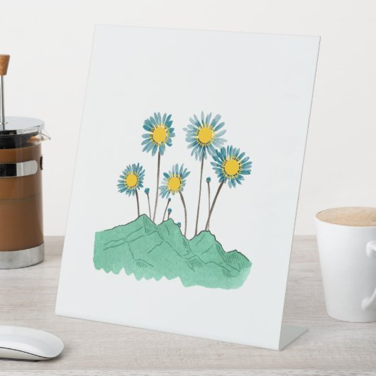 Signe De Table Menu Kazakhstan (In SItu)