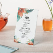 Signe De Table Menu mariage Hibiscus Serenade Paradise (In SItu)
