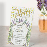 Signe De Table Menu RetroTypographie Abstraite de cadre géométriq<br><div class="desc">Elégant Gold Geometry Abstrait Frame Retro Menu Whimsical Chalkboard Style Vintage Retro inspiré de la typographie Art Déco avec Arrière - plan Chalkboard en option. L'Arrière - plan peut être appliqué en cliquant sur modifier, customiser ou personnaliser bouton. Le nom du bouton change alors recherchez un bouton qui peut être...</div>
