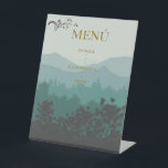 Signe De Table Menú Vertical de Boda 'Perfil de Montaña'<br><div class="desc">La Carta de tu Celebración, con Vista a la Cima. El Menú de Evento "Perfil de Montaña" de Intersecto_Studio es la combinación perfecta de diseño funcional y estética rústica elegante. Diseñado en formato vertical, este menú garantiza que tus invitados puedan escanear rápidamente los platos mientras aprecian el toque distintivo de...</div>