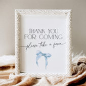 Signe De Table Merci bleu roux pour le caisson à venir