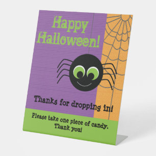 Signe De Table Merci de passer ! SYMBOLE Halloween Tabletta