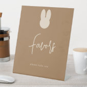 Signe De Table Merci lapin simple / Favoris (In SItu)