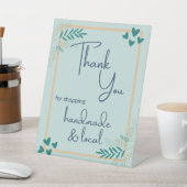 Signe De Table Merci pour le shopping artisanal et local (In SItu)