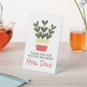 Signe De Table Merci Pour M'Aider À Croître | Enseignant (In SItu)