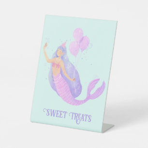 Signe De Table Mermaid Under the Sea Birthday Party BSweet traite