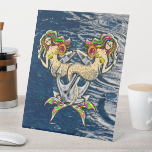 Signe De Table Mermaids - Design nautique pour les amoureux des o