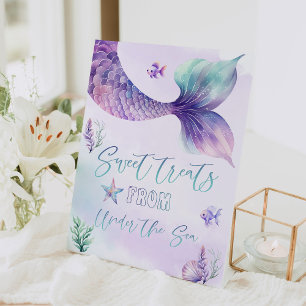 Signe De Table Mermaids Sucres gourmandises de Under the sea