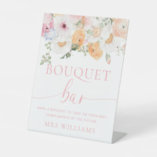 Signe De Table Millie Floral Bouquet Bar