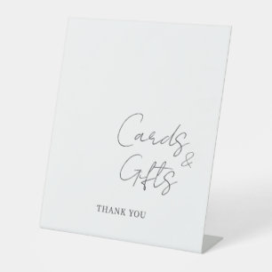 Signe De Table Mini-moderne Cartes et Cadeaux Accueil Mariage