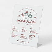 Signe De Table Mistletoe et Margaritas | Bachelorette de Noël (Recto)