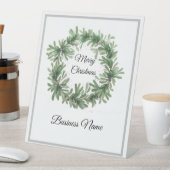 Signe De Table Mistletoe Wreath (In SItu)