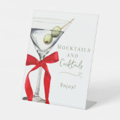 Signe De Table Mocktails Cocktails Dirty Martini Bridal Shower (Recto)