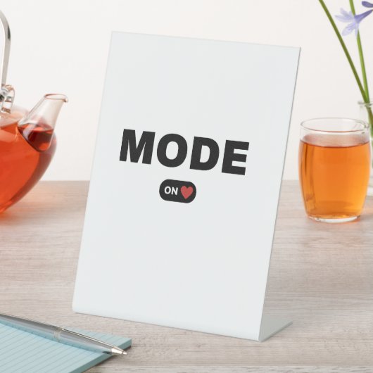 Signe De Table Mode (In SItu)