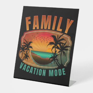 SIGNE DE TABLE MODE VACANCES EN FAMILLE