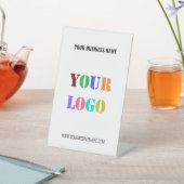 Signe De Table Modèle de signalisation automatique du logo de l'e (In SItu)