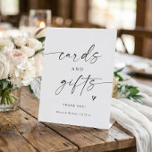 Signe De Table Modern Handwriting Cards & Gifts Wedding