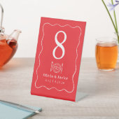 Signe De Table Modern Minimal Simple Wedding Table Numbers (In SItu)