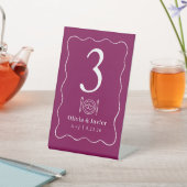 Signe De Table Modern Minimal Simple Wedding Table Numbers (In SItu)