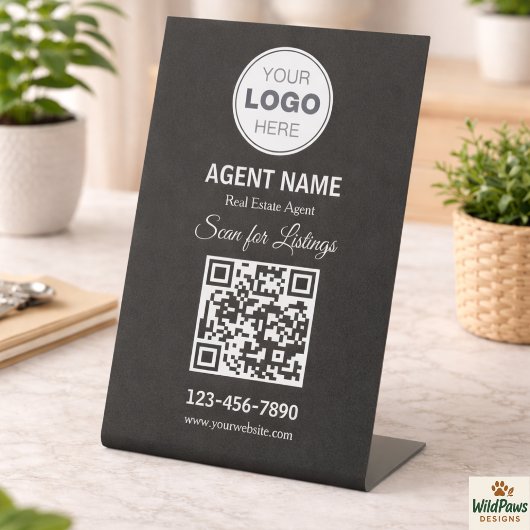 Signe De Table Modern Minimalist Real Estate Listing Scan