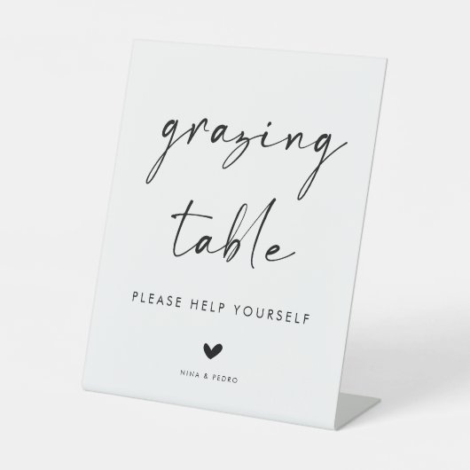 Signe De Table Modern Minimalist Wedding Grazing Table (Recto)