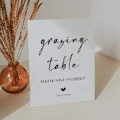 Signe De Table Modern Minimalist Wedding Grazing Table