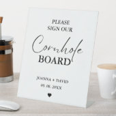 Signe De Table Moderne S'il vous plaît signez notre mariage de ta (In SItu)