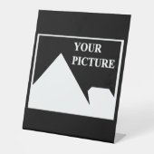 Signe De Table Moderne simple Créez votre propre image Mariage (Recto)