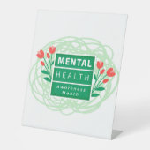 Signe De Table Mois de la sensibilisation à la santé mentale (Recto)