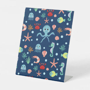 Signe De Table Monde marin