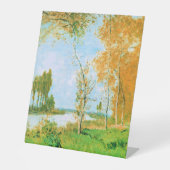 Signe De Table Monet - Le Printemps à Argenteuil, (Recto)
