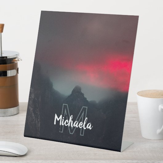 Signe De Table Monographie des nuages brûlants, du brouillard et  (In SItu)