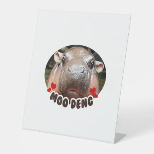 SIGNE DE TABLE MOO-DENG LE FAMOUX BÉBÉ HIPPO NAIN MOODENG - OFF