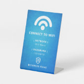 Signe De Table Mot de passe réseau Wifi (Recto)