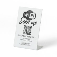 Mot de passe Wifi et code QR réseau personnalisé