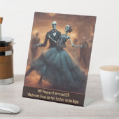 Signe De Table Mot de passe WiFi Halloween Dance Party (In SItu)