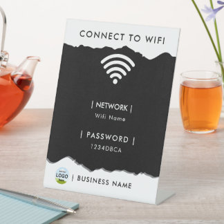 Signe De Table Mot de passe WIFI personnalisé Réseau