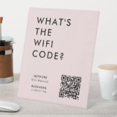 Signe De Table Mot de passe Wifi | Quel est le code WiFi ? Code Q (In SItu)