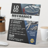 Signe De Table Moteur automobile, mécanique automobile et réparat (In SItu)