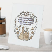 Signe De Table Motherhood (In SItu)