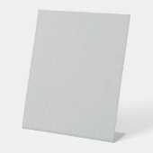 Signe De Table Motif de point de Polka gris minimal (Recto)