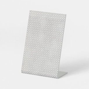 Signe De Table Motif géométrique islamique beige