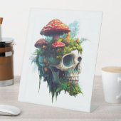 Signe De Table Mushroom Skull Grove (In SItu)