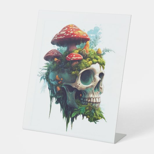 Signe De Table Mushroom Skull Grove (Recto)