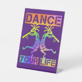 Signe De Table Native Americans Kokopelli - Dance Your Life 4 (Recto)