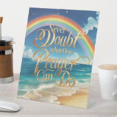 Signe De Table Ne jamais douter de ce qu'une prière peut faire (In SItu)